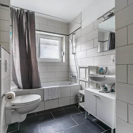 Apartamento Voll Ausgestattete Mit Einzelbetten - Kueche - Wlan - Pkw-parkplatz Rödermark