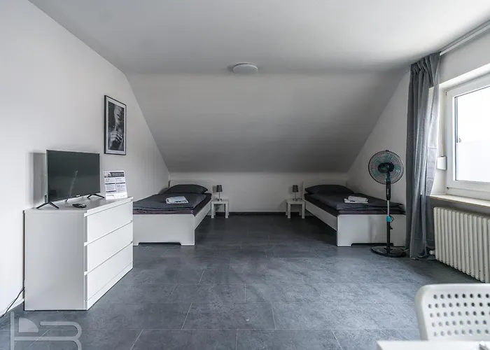 Voll Ausgestattete Mit Einzelbetten - Küche - Wlan - Pkw-parkplatz Rödermark