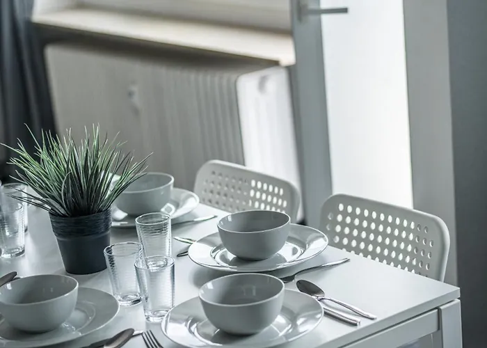 Voll Ausgestattete Mit Einzelbetten - Küche - Wlan - Pkw-parkplatz *