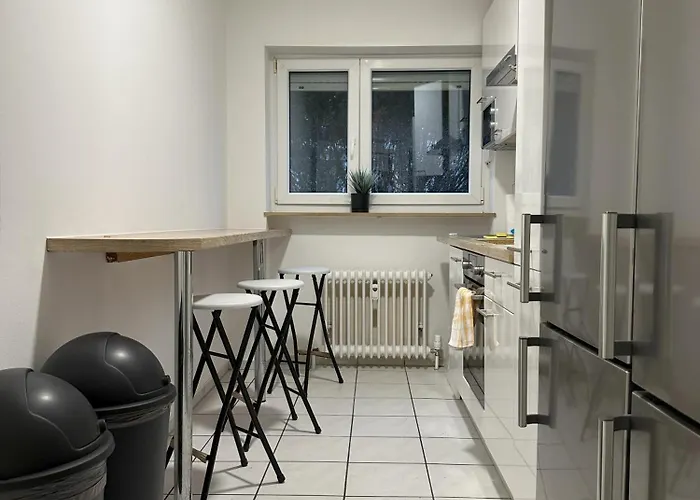 Voll Ausgestattete Mit Einzelbetten - Küche - Wlan - Pkw-parkplatz * Rödermark